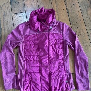 Helly Hansen Women's Pink/Fuchsia Quilted Sweater/Jacket